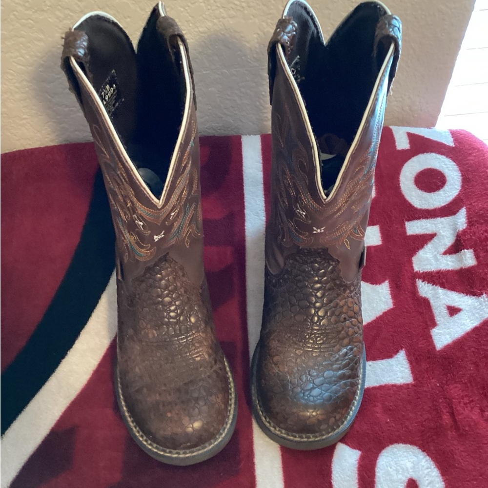 Justin Boots Brown Women's Western Boots